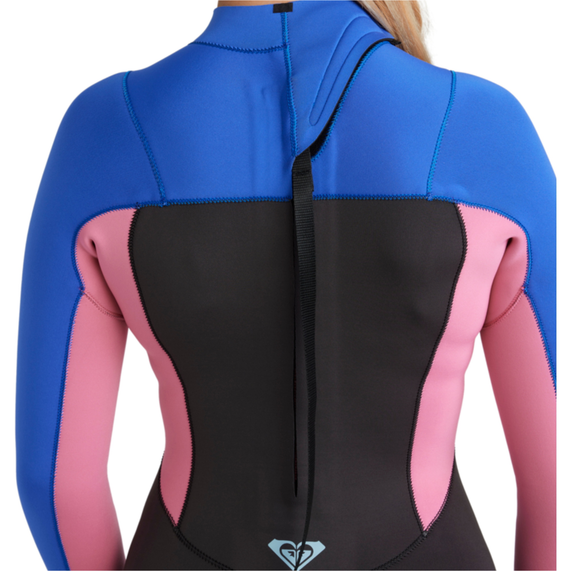 2026 Roxy Femmes Prologue+ 3/2mm Back Zip Combinaison Néoprène 26BW213514 - Cobalt